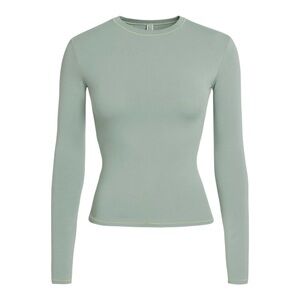 Skim’s Cotton Jersey Long Sleeve T-shirt (Mineral)